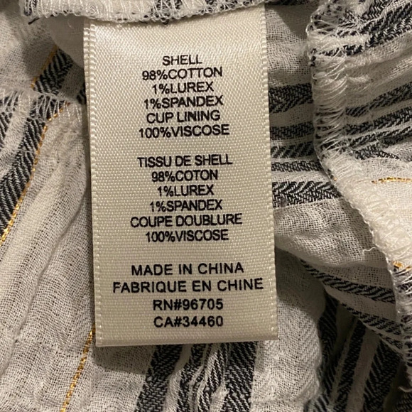 La Vie Rebecca Taylor Tank Top Tunic Tie Front 16706 - Picture 8 of 10